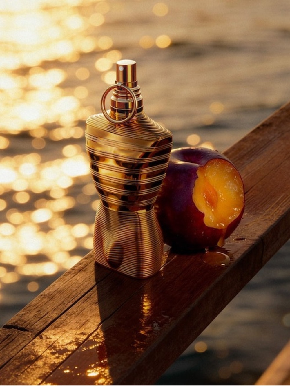 Jean Paul Gaultier Le Male Elixir Absolu - Gold Bottle New in box! 7ml GWP